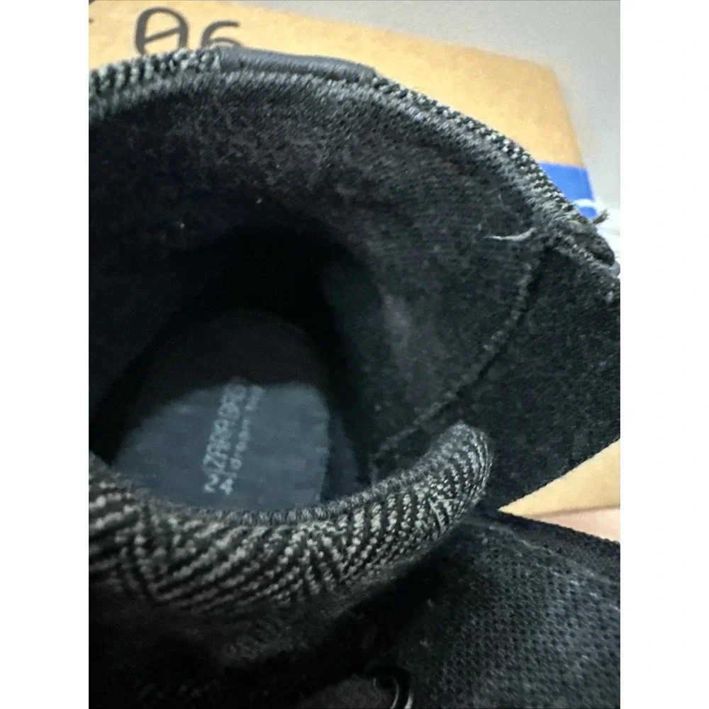Baby's Zara Toddler Boots Boys Size 24 Gray Color Lace Up Front Zipper On Side